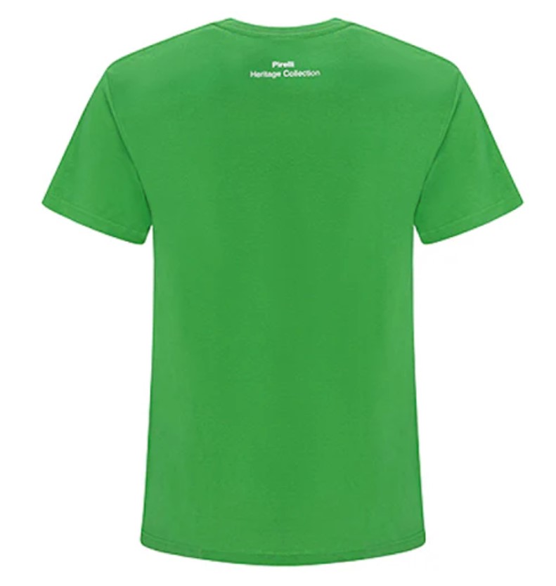 PIRELLI & C MILANO T-SHIRT HERITAGE COLLECTION GEN Z 2XL GREEN