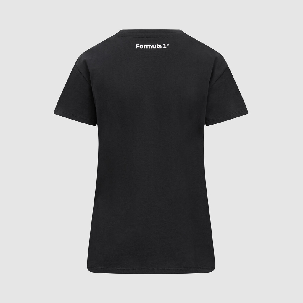 F1 FW WOMENS LOGO TEE BLK