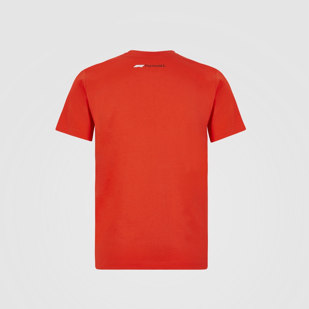 F1 KIDS LOGO TEE  Red