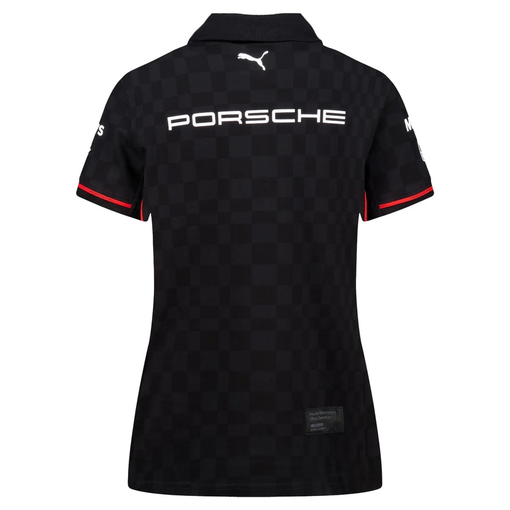 PMS RP WOMENS TEAM POLO, BLACK