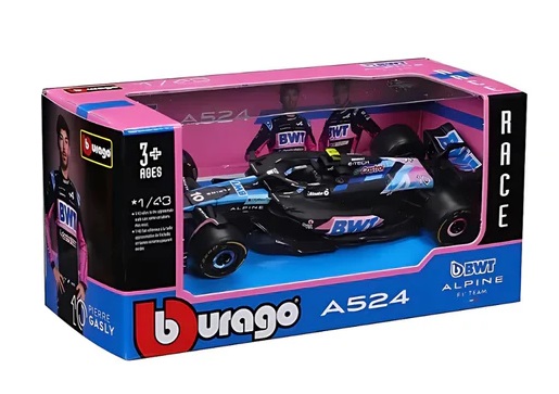 1:43 BWT ALPINE F1 A524 2024#10 GASLY