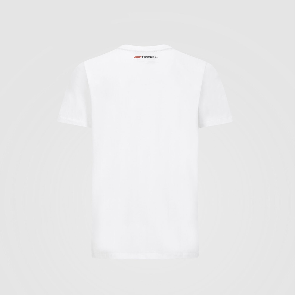 F1 LARGE LOGO TEE Whi