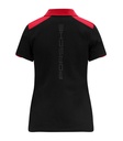PORSCHE FW WOMENS POLO XS BLACK