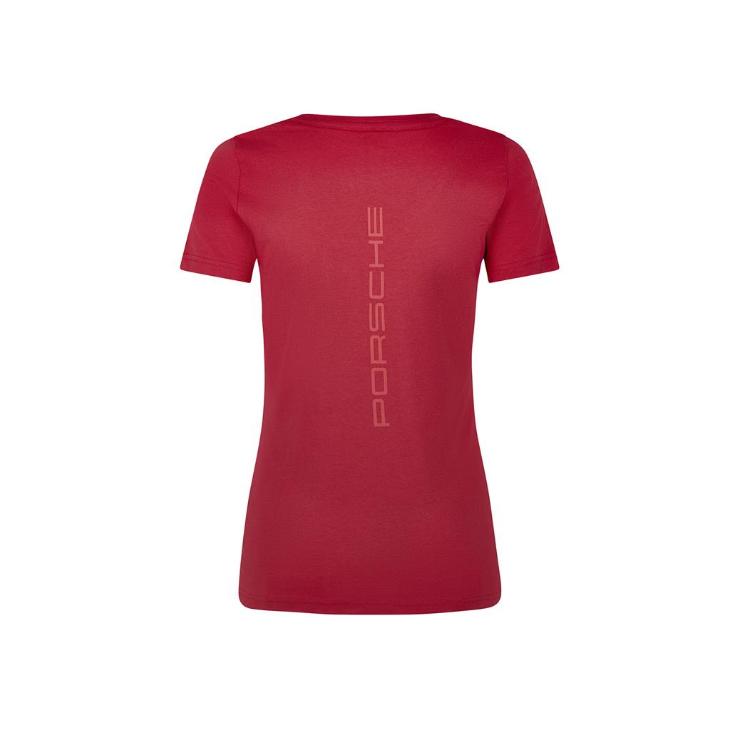 PORSCHE FW WOMENS TEE XL RED