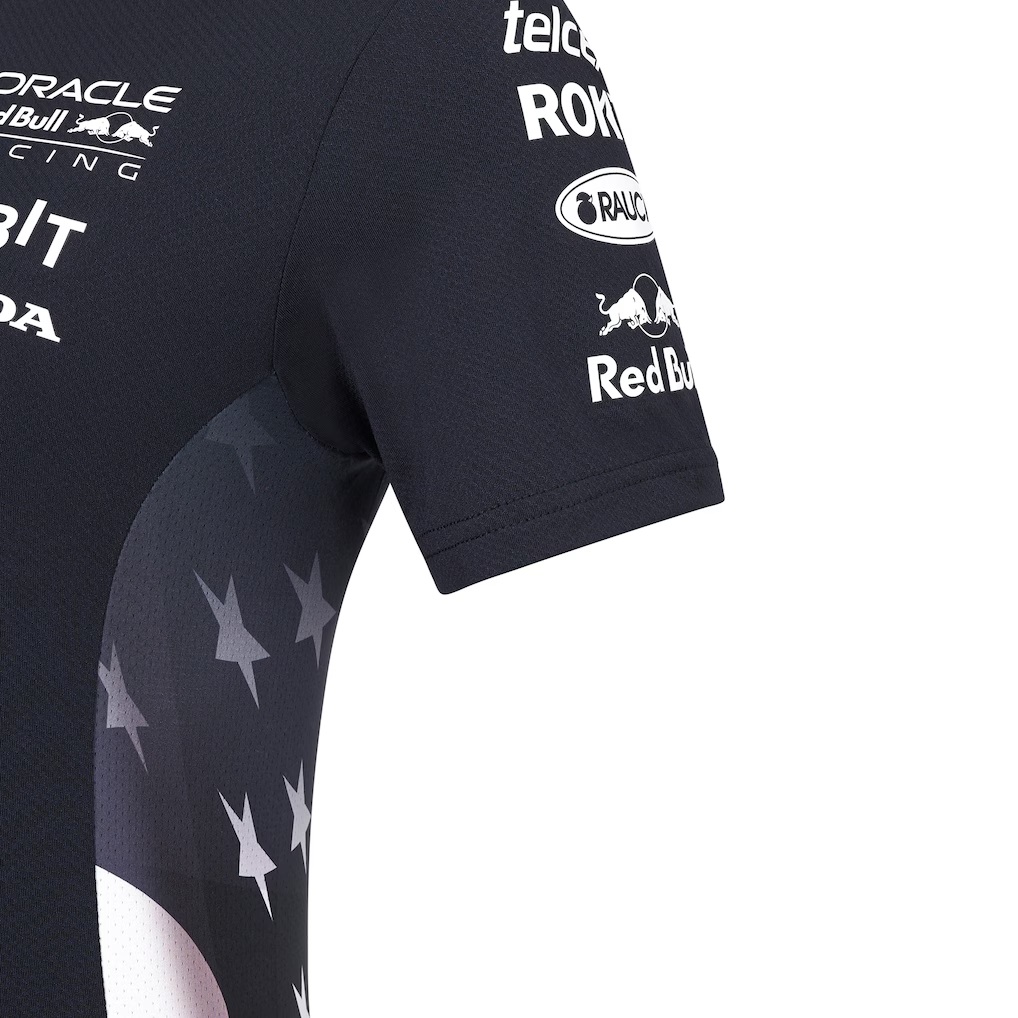 RBR RP WOMENS AMERICA RACE TEAM TEE 10/S NIGHT SKY
