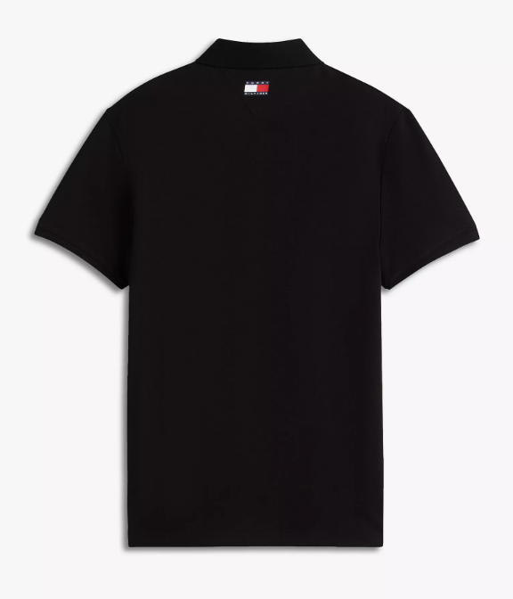 CF1 X TOMMY HILFIGER LOGO SS POLO-MENS-BLACK