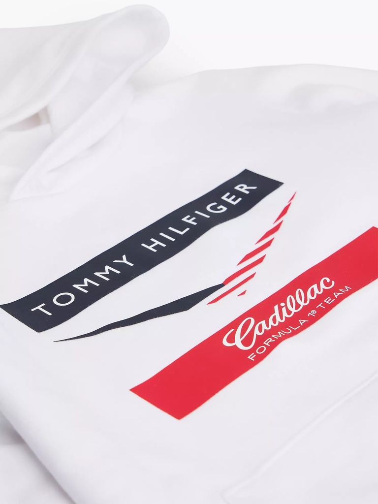 CF1 X TOMMY HILFIGER CHEVRON HOODIE-KIDS-WHITE-10