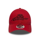 RED BULL WASHED 9FORTY M CROWN-ADULTS-RUBY RED-OSFM