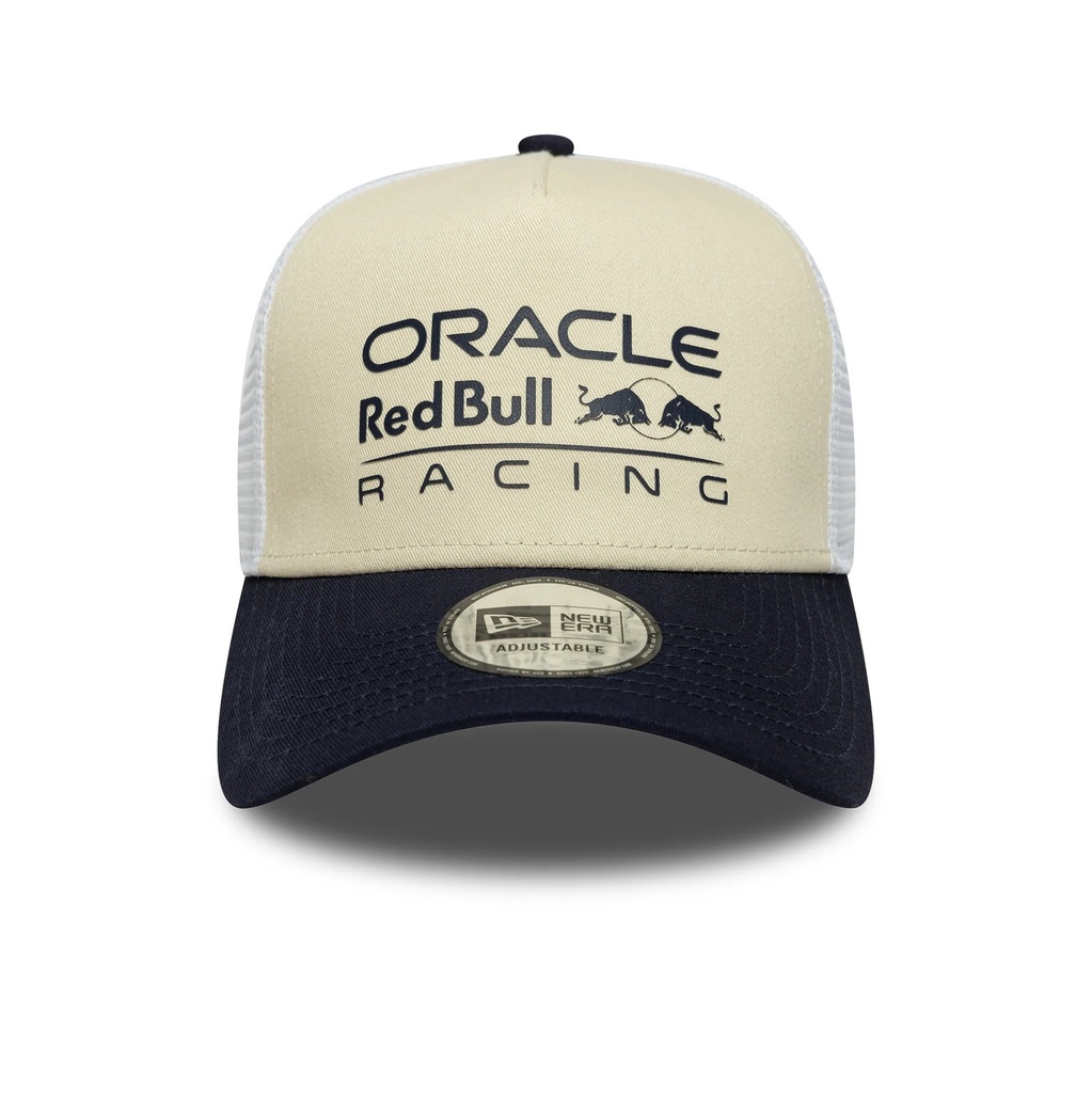 RED BULL SEASONAL TRUCKER-ADULTS-LIGHT CREAM/NAVY-OSFM