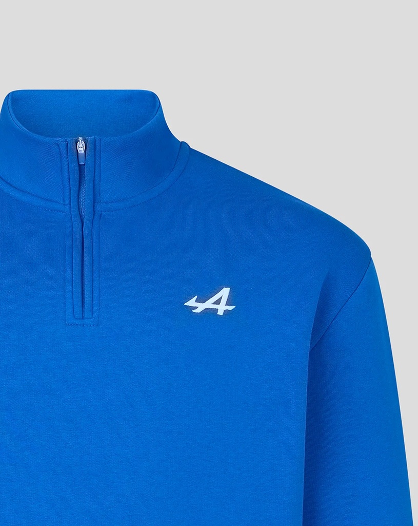 Alpine ALPINE RELXED FIT QUARTER ZIP LAPIS BLUE Male