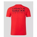 RBR FW UNISEX SMALL LOGO TEE FLAME SCARLET