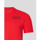 RBR FW UNISEX SMALL LOGO TEE FLAME SCARLET