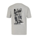 Redbull Racing MV PIXEL BACK GRAPHIC TEE GREY MARL Male