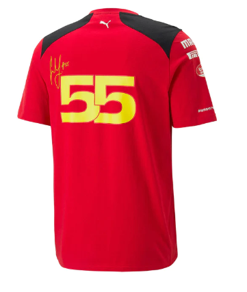 SF RP MENS SAINZ TEE RED23