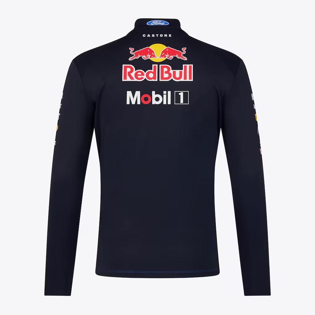 Redbull Racing QUARTER ZIP MIDLAYER NIGHT SKY / SURF THE WEB Male