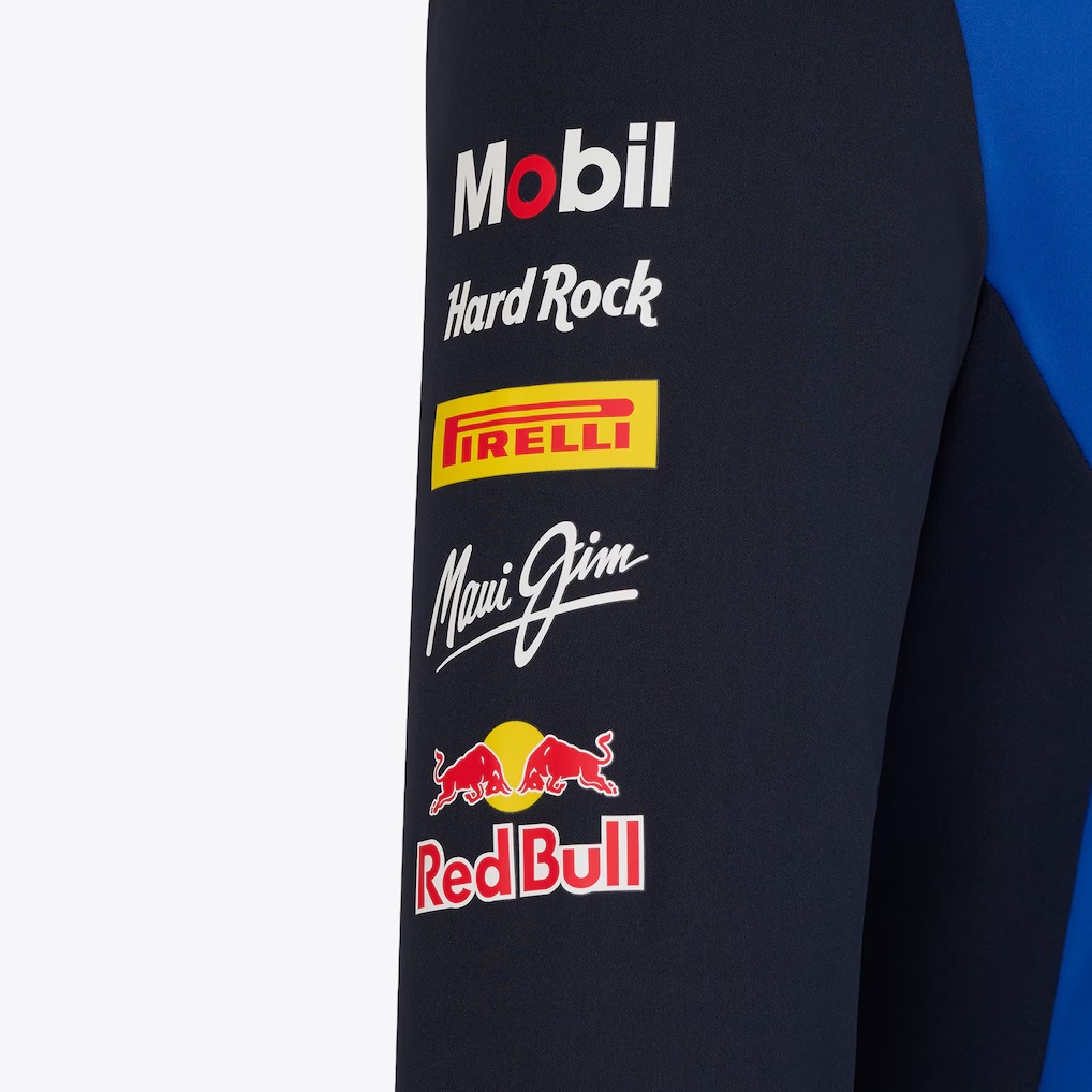 Redbull Racing QUARTER ZIP MIDLAYER NIGHT SKY / SURF THE WEB Male