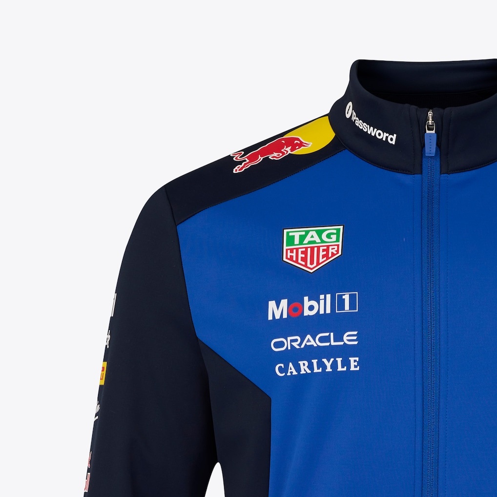 Redbull Racing SOFT SHELL JACKET NIGHT SKY / SURF THE WEB Male