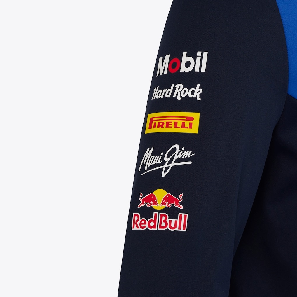 Redbull Racing SOFT SHELL JACKET NIGHT SKY / SURF THE WEB Male