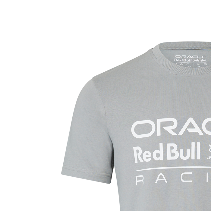 RED BULL LARGE FRONT LOGO TEE UNISEX GREY  1