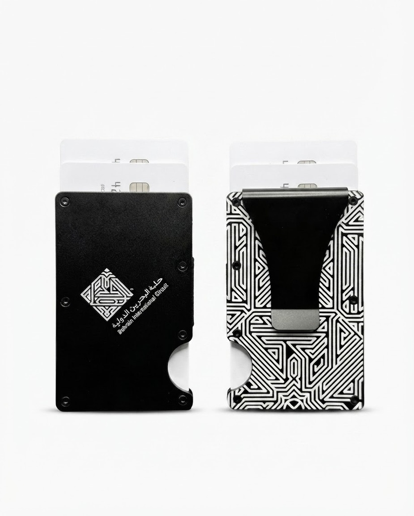 BIC ALUMINUM ALLOY CARD HOLDER