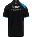 ALPINE F1 TEAM POLO MENS BLACK  1