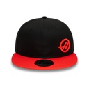 HAAS 9FIFTY-ADULTS-BLACK/SCARLET-ML