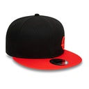 HAAS 9FIFTY-ADULTS-BLACK/SCARLET-ML