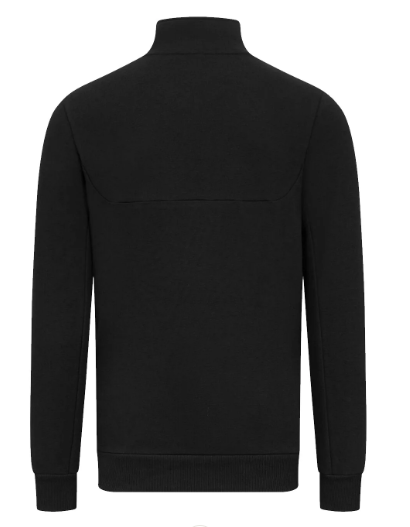 SF MENS QUARTER ZIP BLK