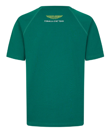 AMF1 FW LOGO TEE AM GREEN