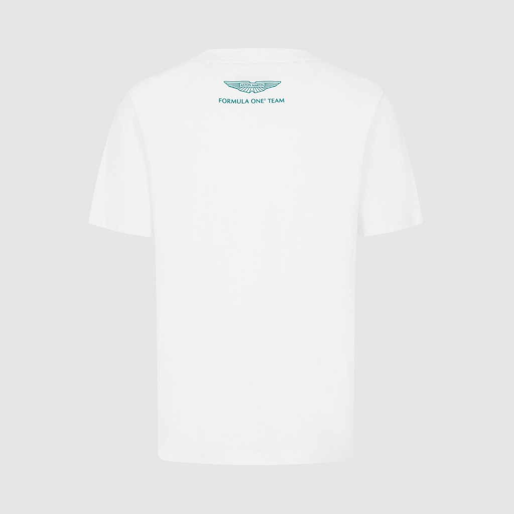 AMF1 FW LOGO TEE WHITE