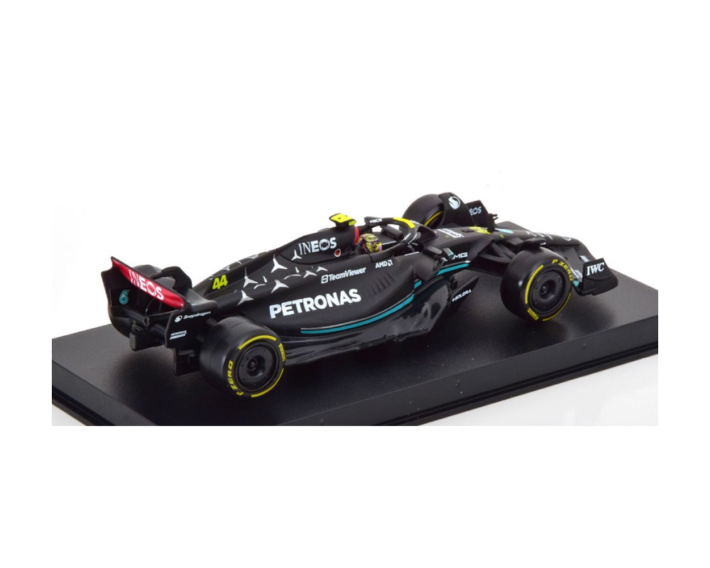 1:43 MERCEDES BENZ. AMG W14 #44 LEWIS HAMILTON - SIGNATURE