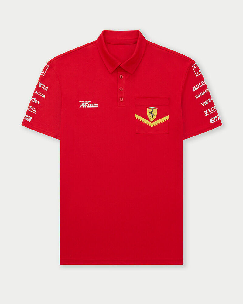 FER WEC Track Polo red