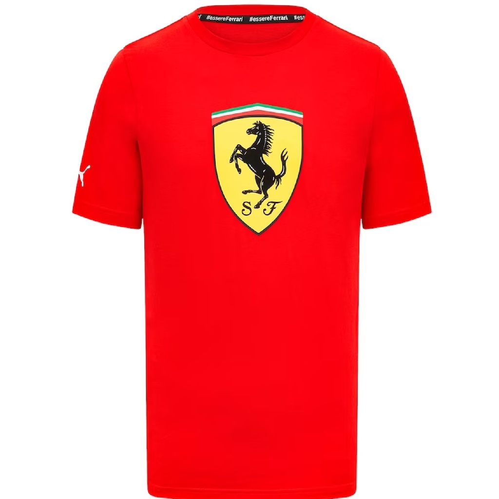 SF PU MENS L SHIELD TEE RED