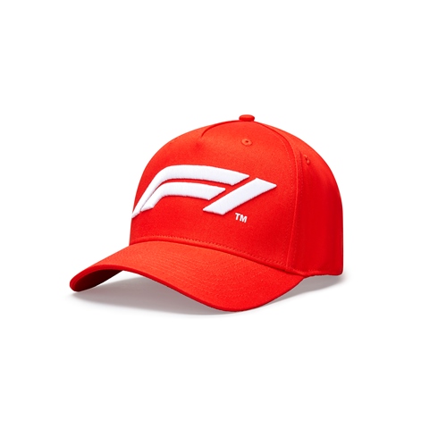 F1 LARGE LOGO BB CAP Red 20 