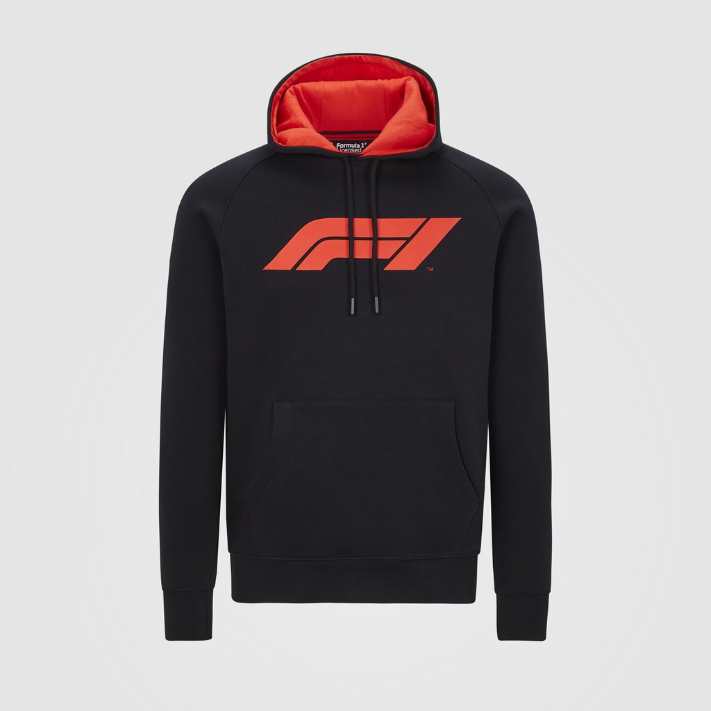 F1 FW L LOGO HOODED BLK