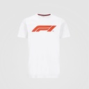 F1 LARGE LOGO TEE Whi