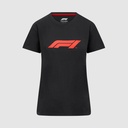 F1 FW WOMENS LOGO TEE BLK
