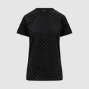 MAPF1 WMN DOT TEE M BLK 23