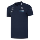 WILLIAMS RACING MEDIA POLO MENS PEACOAT  1