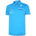 WILLIAMS RACING MEDIA POLO MENS DIVA BLUE  1