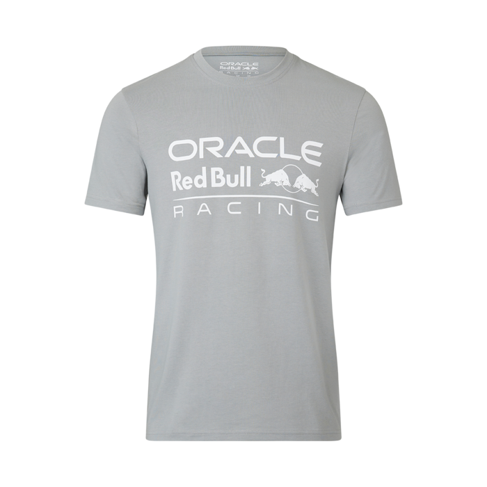 RED BULL LARGE FRONT LOGO TEE UNISEX GREY  1