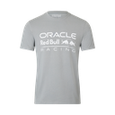 RED BULL LARGE FRONT LOGO TEE UNISEX GREY  1