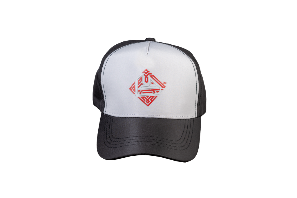 BIC White Gray Cap