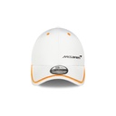 MCLAREN AUTO CONTRAST PIPING 9FORTY-ADULTS-WHITE/PAPAYA- OSFM