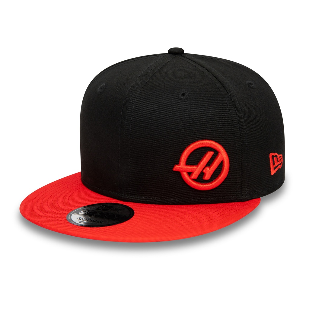 HAAS 9FIFTY-ADULTS-BLACK/SCARLET-ML