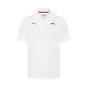F1 FW MENS SMALL LOGO POLO, XL WHITE