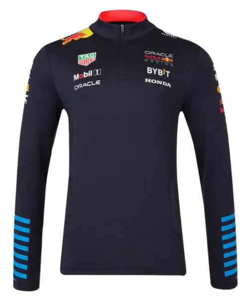 REDBULL 1/4 ZIP MIDLAYER, XXXL