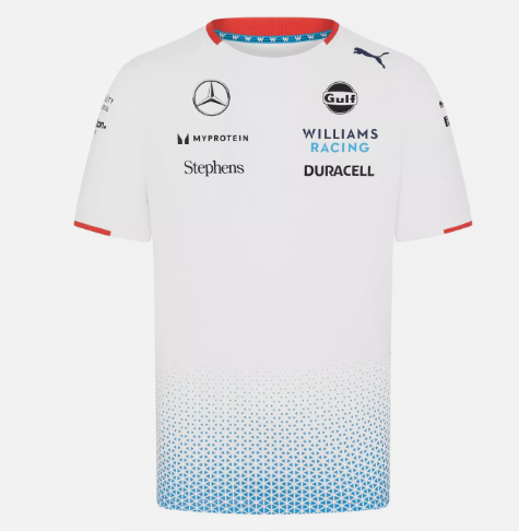 WILLIAMS RACING RP MENS TEAM TEE WHITE