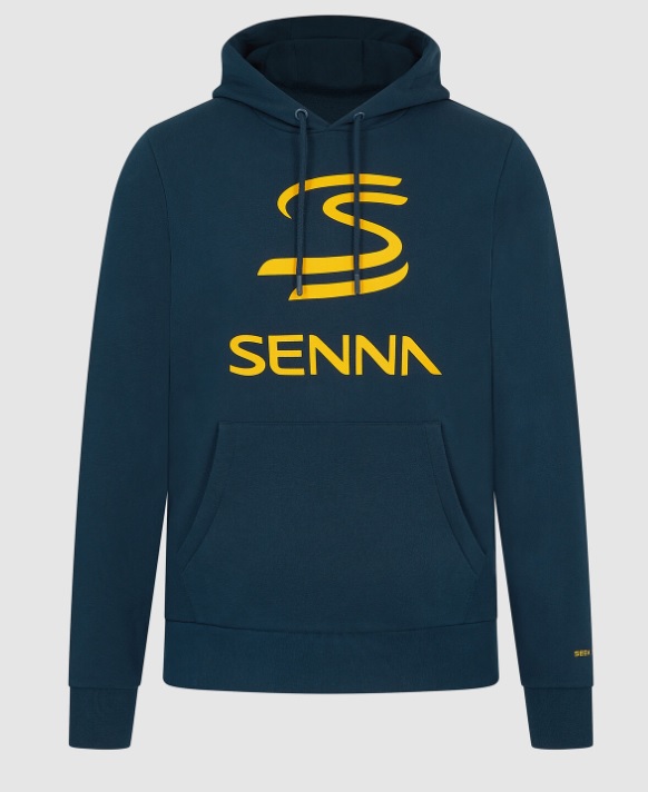 AS FW MENS SENNA LOGO HOODY PAGEANT BLUE
