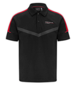 PORSCHE FW MENS POLO, M BLACK 24